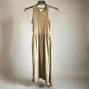 Rachel Zoe Ribbed Drop Waist Maxi Dress NWT Size Small